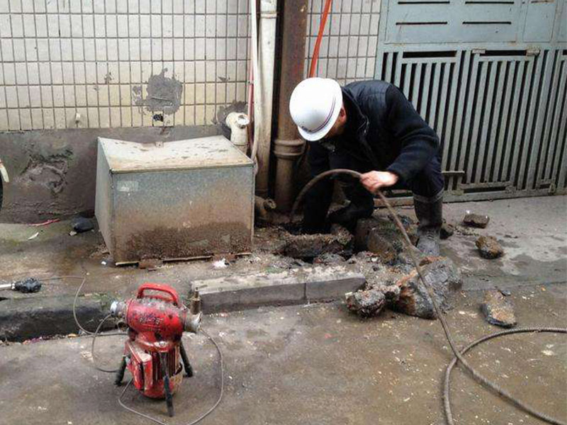 建德疏通下水道-洗菜池疏通